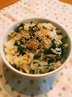 わかめと生姜のまぜご飯☆-レシピのメイン写真