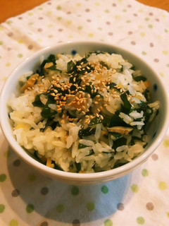 わかめと生姜のまぜご飯☆-レシピのメイン写真