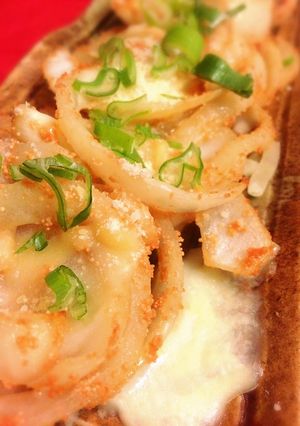 玉ねぎの明太のチーズ焼き-レシピのメイン写真