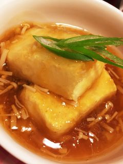 大好物☆えのきとおろしの揚げ出汁豆腐-レシピのメイン写真