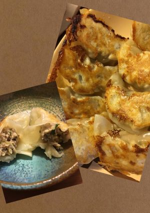 あっさり☆鶏豚大葉餃子-レシピのメイン写真