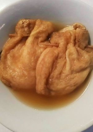 ウチの定番☆とろ～りチーズの餅入り巾着-レシピのメイン写真