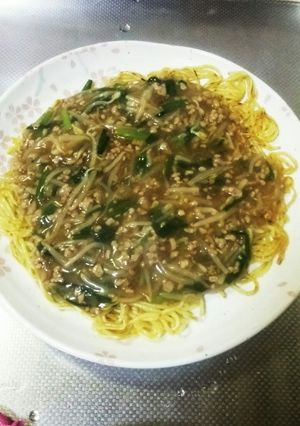 平日ご飯☆揚げないかた焼きそば♪-レシピのメイン写真
