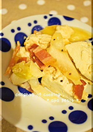 長ネギとお豆腐のソテー-レシピのメイン写真
