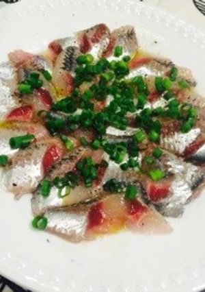 鰯のカルパッチョ-レシピのメイン写真