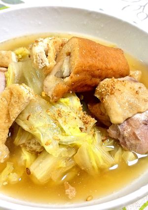 ママ楽ちん☆昨日のおでんで鶏白菜-レシピのメイン写真