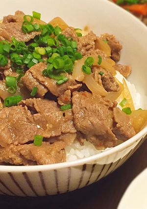 簡単！うまうま！白味噌牛丼☆牛皿にも-レシピのメイン写真