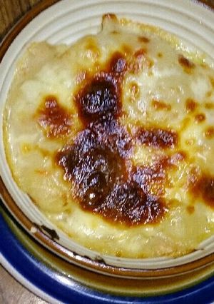 残りシチューで食パントロトログラタン♪-レシピのメイン写真