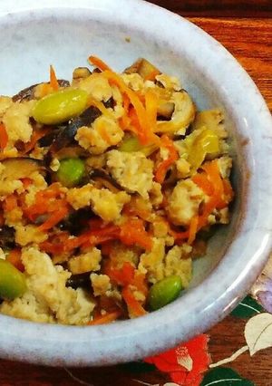 炒り豆腐【本格和食★】-レシピのメイン写真