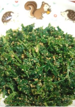 おいしいよ!パセリのおひたし-レシピのメイン写真