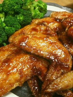 鶏手羽先 黒酢と黒糖のコクうま唐揚げ♪-レシピのメイン写真