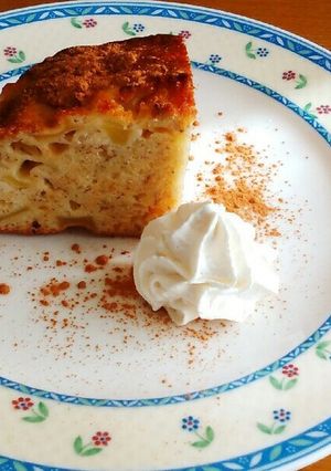 【時短】HMでりんごとバナナのケーキ-レシピのメイン写真