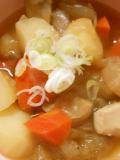 簡単♪節約にも!鶏むね肉で肉じゃが!-レシピのメイン写真
