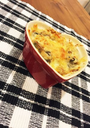 牡蠣とほうれん草のグラタン時短-レシピのメイン写真