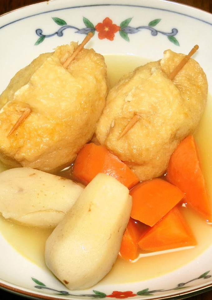 ちょっと一手間の鶏きんちゃく煮物-レシピのメイン写真