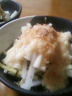 大根と塩こんぶの山芋ドレッシングサラダ♪-レシピのメイン写真