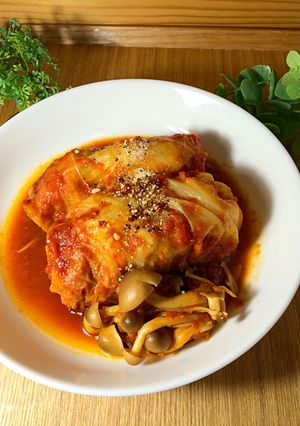 とろ〜りロールキャベツ-レシピのメイン写真