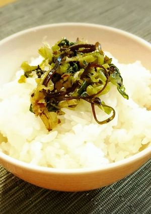 カブの葉と昆布で絶品ご飯のおとも-レシピのメイン写真
