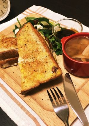 簡単朝ごはん！モンティクリスト！-レシピのメイン写真