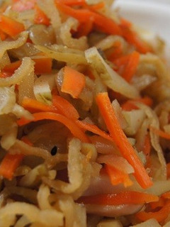 菊芋と干し大根の煮物-レシピのメイン写真