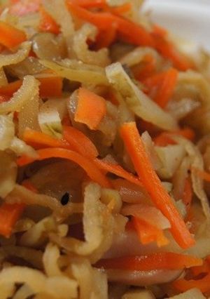 菊芋と干し大根の煮物-レシピのメイン写真