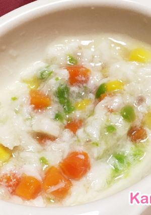 離乳食:白身魚のあんかけ-レシピのメイン写真