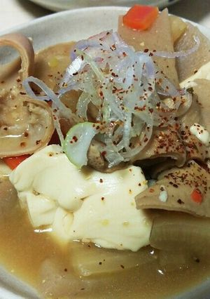 もつ煮-レシピのメイン写真
