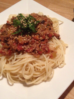 和風ミートソーススパゲティ-レシピのメイン写真