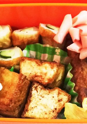 お弁当に〜カボチャのバター焼き-レシピのメイン写真