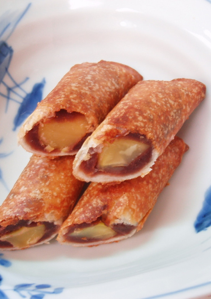 あんこと栗の簡単おかし-レシピのメイン写真