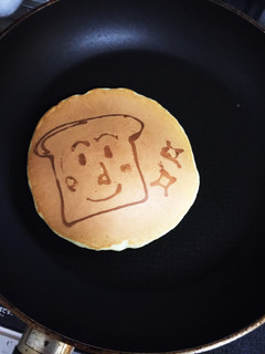 追加材料いらず!おえかきホットケーキ-レシピのメイン写真