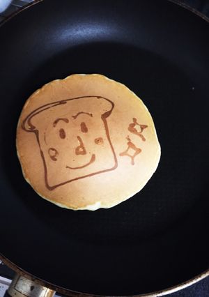 追加材料いらず！おえかきホットケーキ-レシピのメイン写真