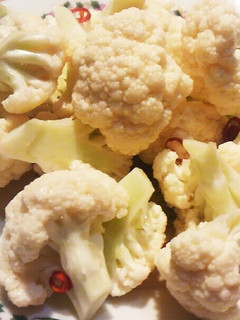 カリフラワーの中華風甘酢漬け胡麻油かけ-レシピのメイン写真