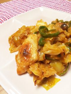 簡単!節約!!鶏胸肉のケチャップ炒め-レシピのメイン写真