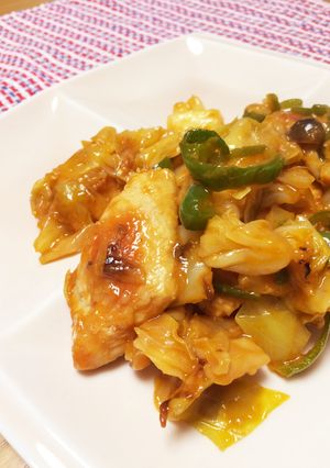 簡単!節約!!鶏胸肉のケチャップ炒め-レシピのメイン写真