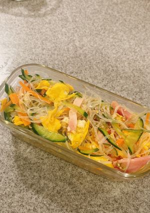 春雨の酢の物-レシピのメイン写真