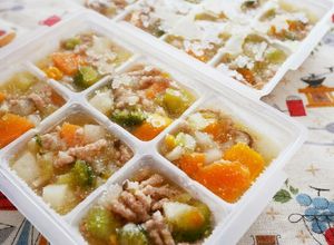 離乳食中期～！簡単作り置き野菜スープ-レシピのメイン写真