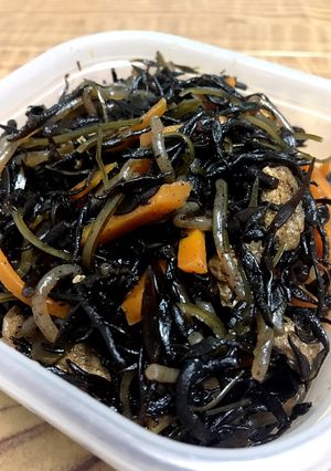 #刻みこんぶが大事！ひじき煮-レシピのメイン写真