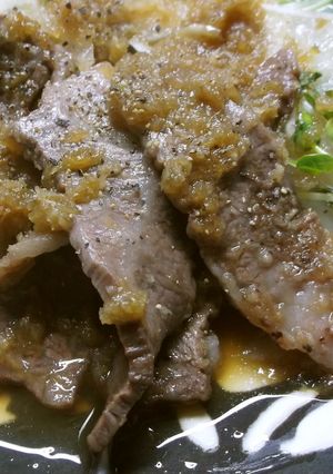 牛カルビの大根おろしソースがけ★-レシピのメイン写真