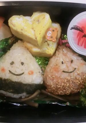 忙しい朝も簡単キャラ弁♪-レシピのメイン写真