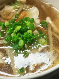 ごぼう&豚バラ&キヌアスープ-レシピのメイン写真