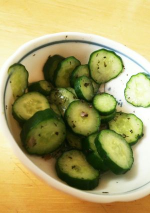 お弁当のあと1品！きゅうりの梅昆布茶和え-レシピのメイン写真