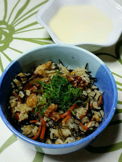 胡桃入り五目ご飯-レシピのメイン写真