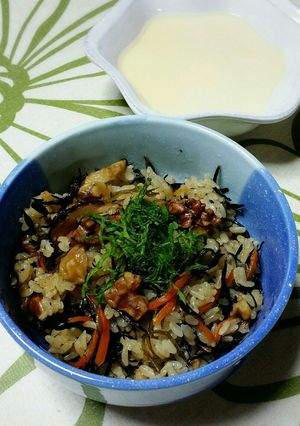 胡桃入り五目ご飯-レシピのメイン写真