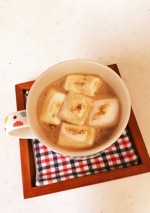 ♪めちゃ簡単甘ぁ〜いマシュマロカプチーノ-レシピのメイン写真