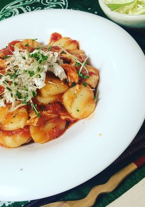 じゃがいもニョッキ おしゃれトマトソース-レシピのメイン写真