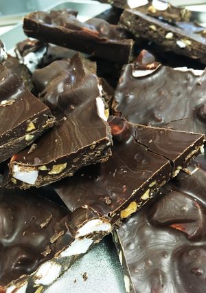 チョコ消費 オシャレに見える割チョコ-レシピのメイン写真