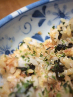 ぱぱっと美味しく!海苔おかかご飯-レシピのメイン写真