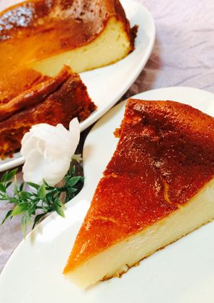 ベイクドチーズ風♪ヨーグルトケーキ-レシピのメイン写真