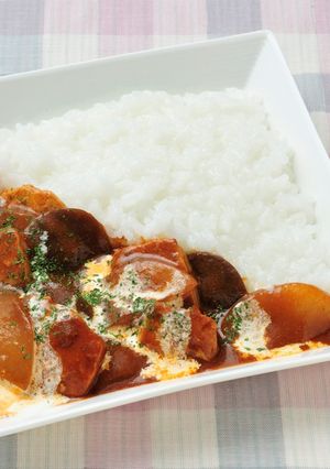 介護食　やわらか～いビーフストロガノフ-レシピのメイン写真